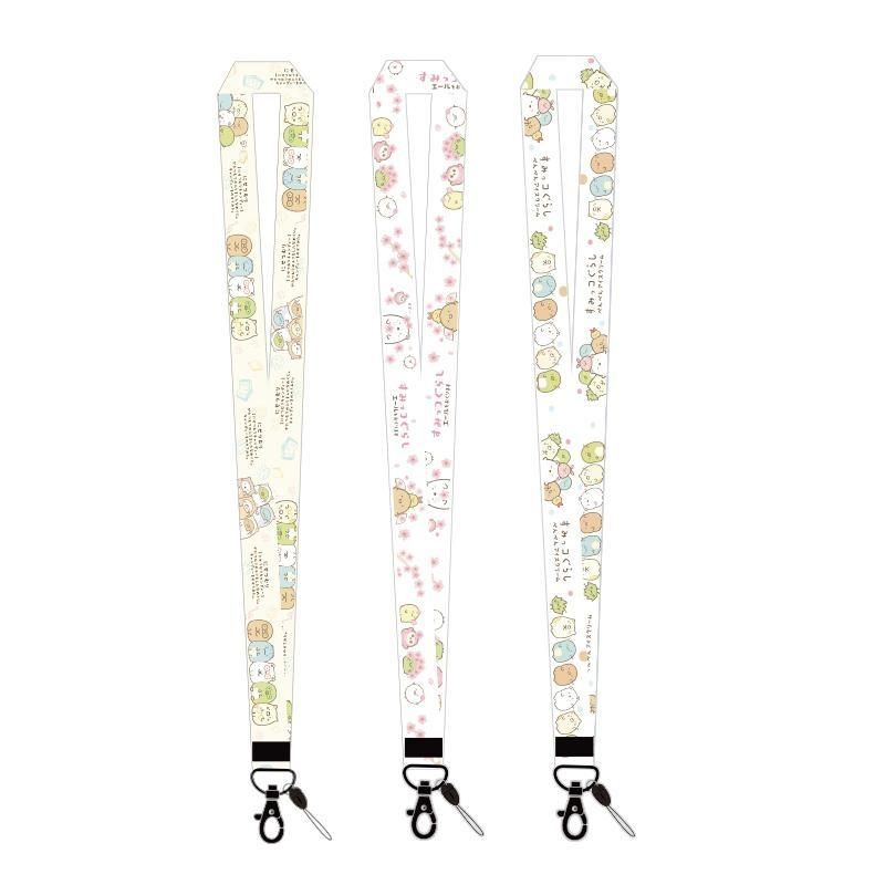 Lanyard Badge Holder - 2 szt./zestaw Kawaii Sumikko Gurashi –
