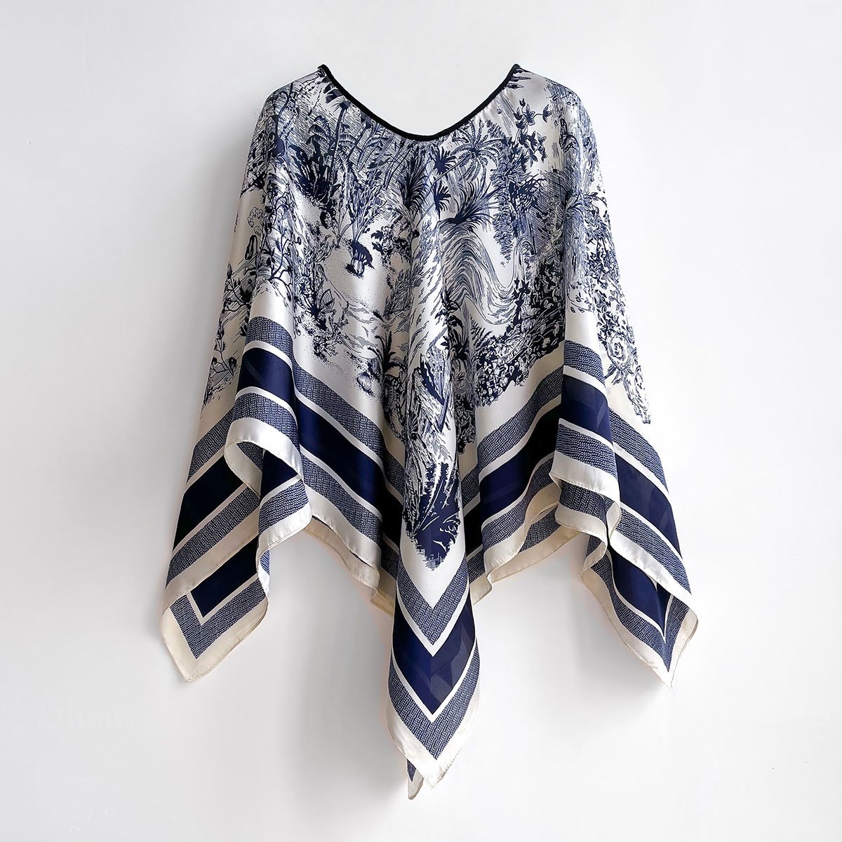 2023 jedwabny szalik 110x110cm – Scarf Silk Square recenzja i cena
