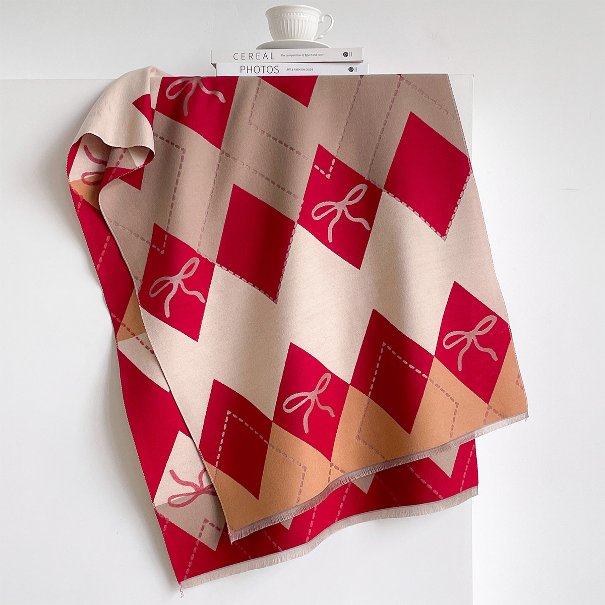 Damski szal z imitacji kaszmir – Pashmina Wrap Large recenzja i cena