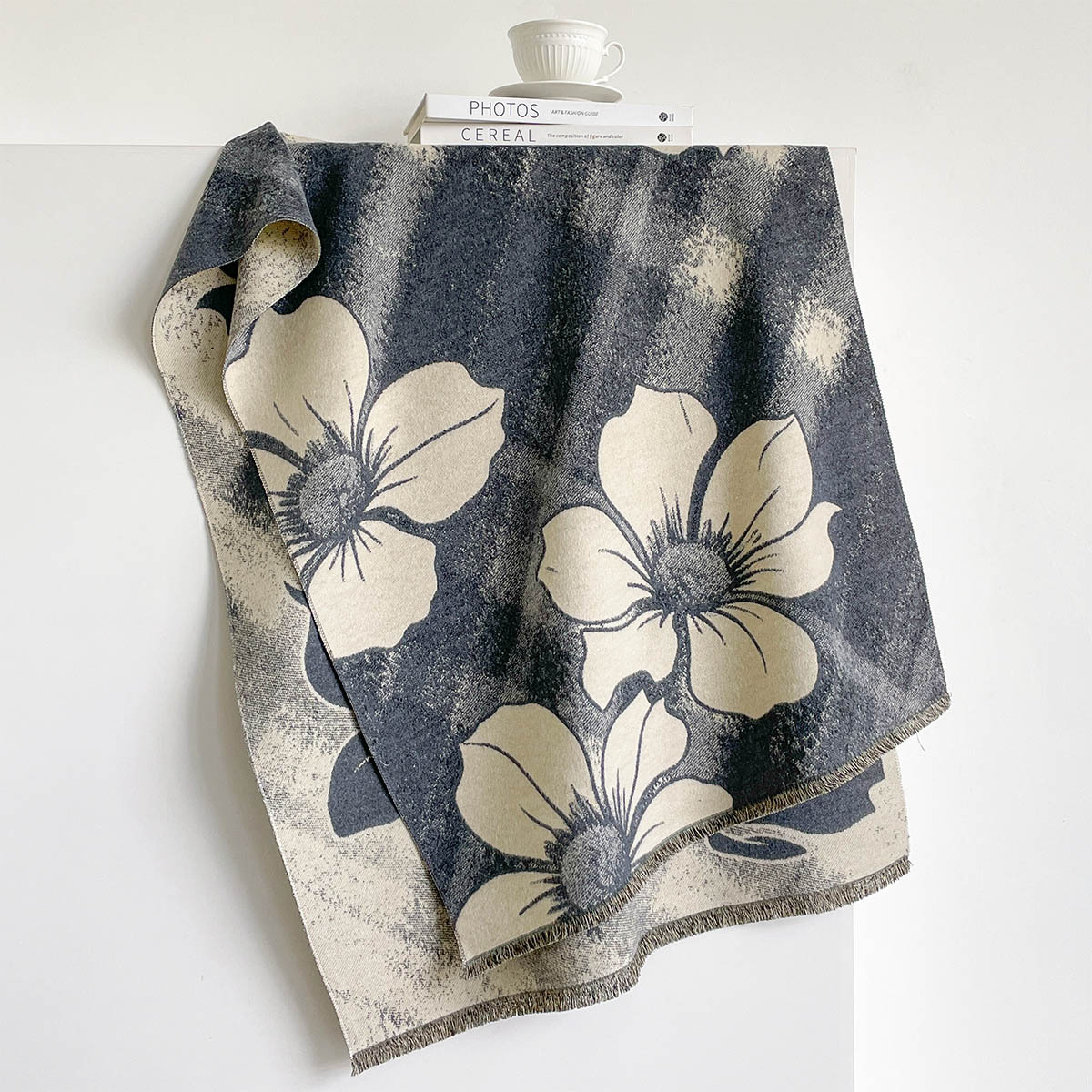 Damski szal z imitacji kaszmir – Pashmina Wrap Large recenzja i cena