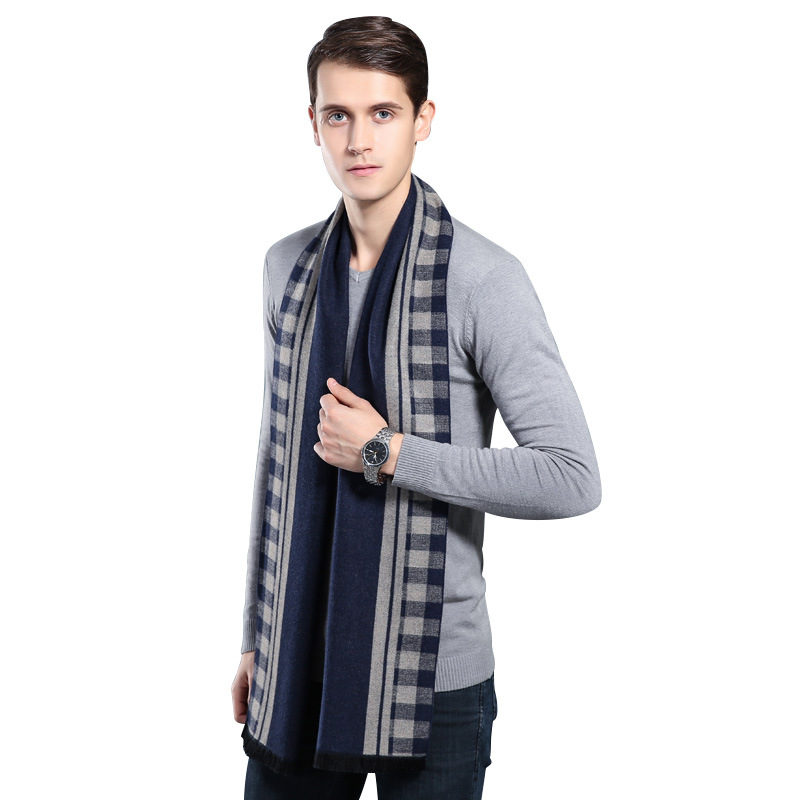 Szaliki męskie w kratę od proj – Muffler Men Wool recenzja i cena