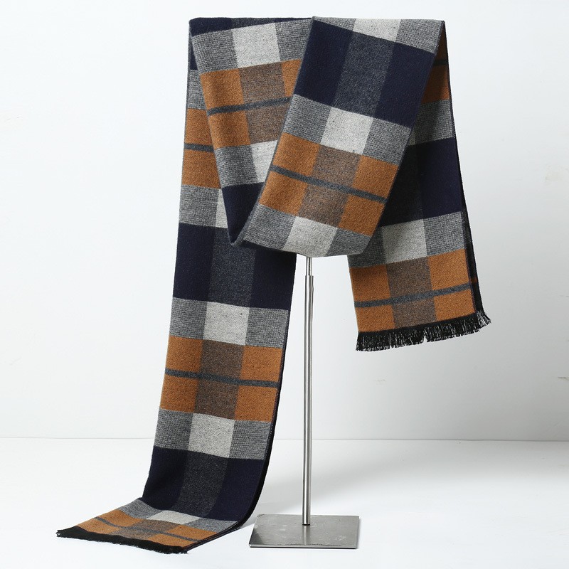 Szaliki męskie w kratę od proj – Muffler Men Wool recenzja i cena