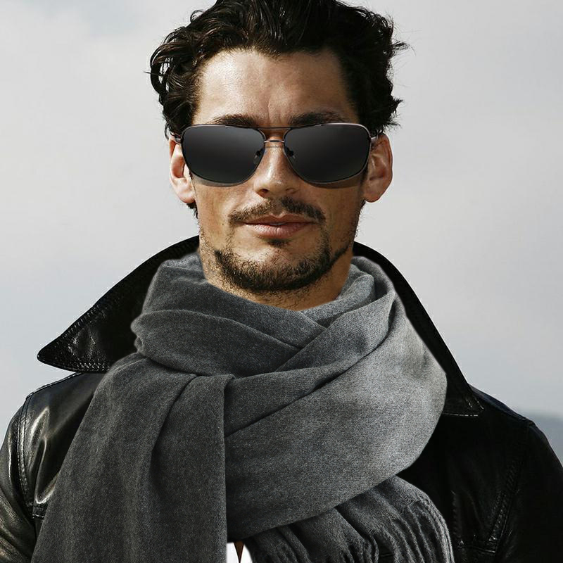Modny szalik męski zimowy ciep – Muffler Men Wool recenzja i cena
