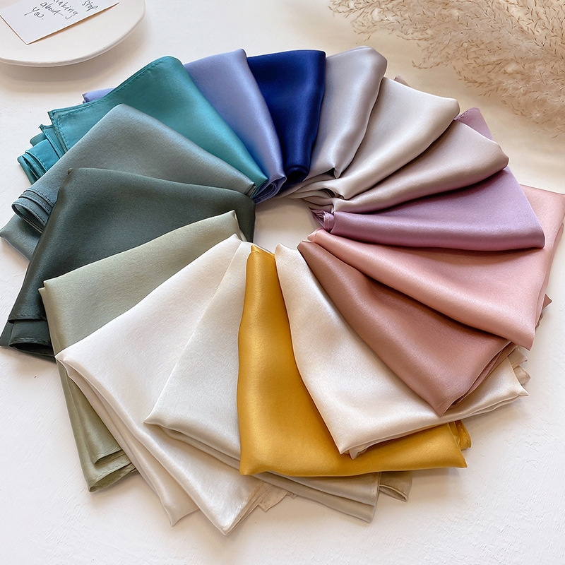Moda 100% prawdziwy jedwabny s – Scarf Silk Square recenzja i cena